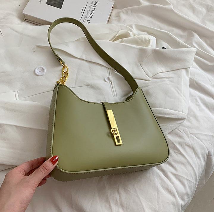 Valantomode | The Arya Kinetic Garrison – Women's Premium Sleek Vegan Leather Shoulder Bag