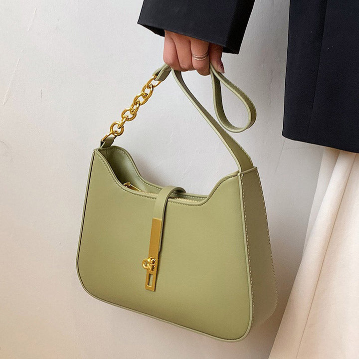 Valantomode | The Arya Kinetic Garrison – Women's Premium Sleek Vegan Leather Shoulder Bag