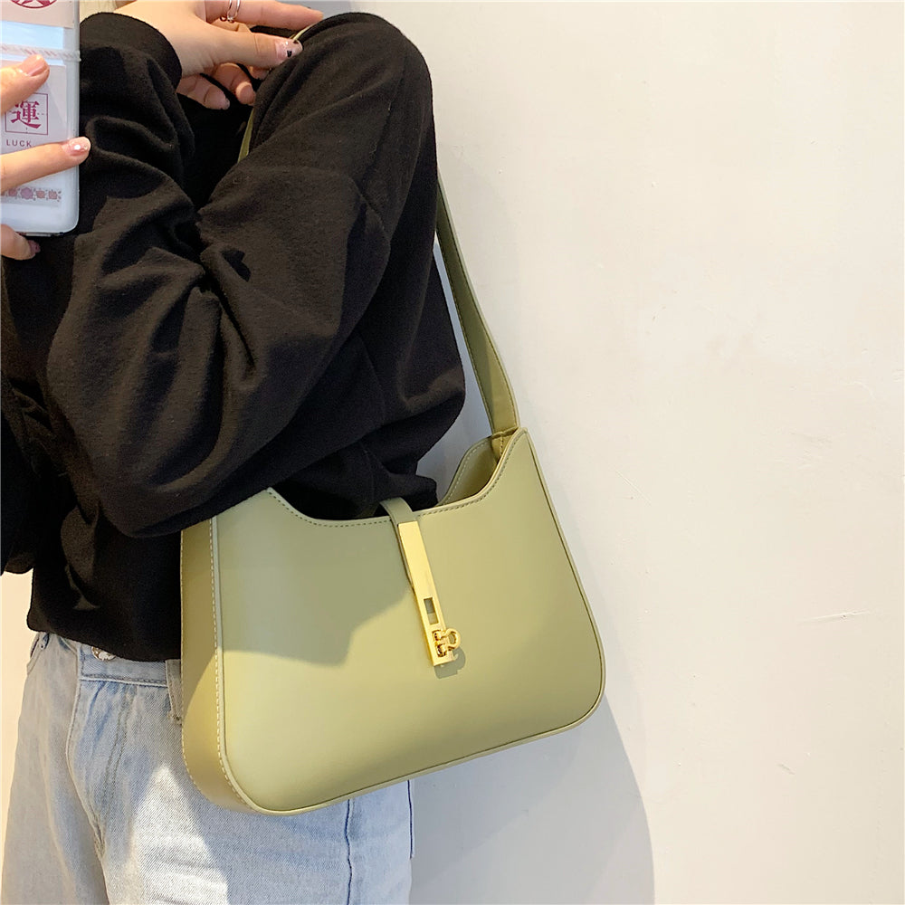 Valantomode | The Arya Kinetic Garrison – Women's Premium Sleek Vegan Leather Shoulder Bag
