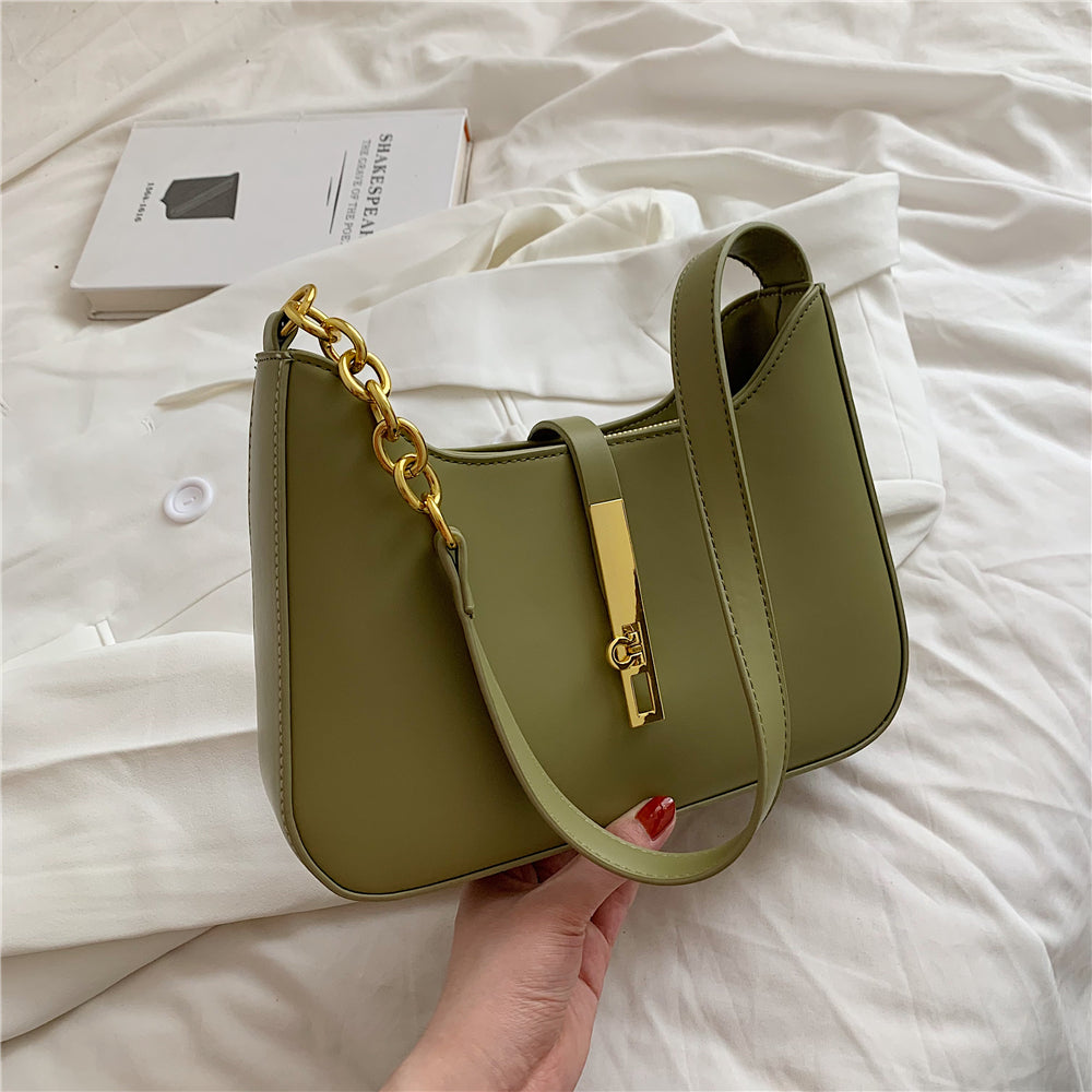Valantomode | The Arya Kinetic Garrison – Women's Premium Sleek Vegan Leather Shoulder Bag