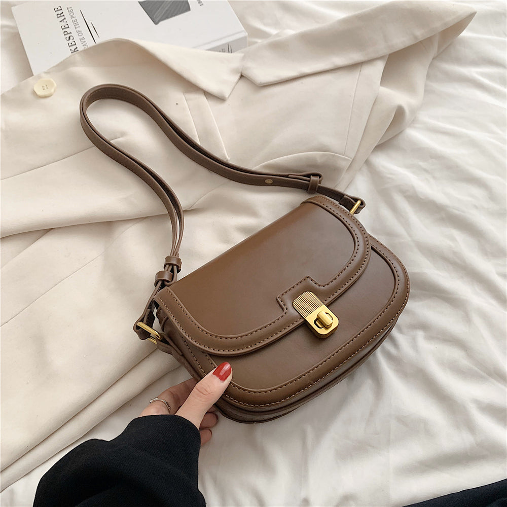 Valantomode | The ‘Aurelius’ Lily Sentinel Vessel – Women's Premium Turn-Lock Executive Crossbody