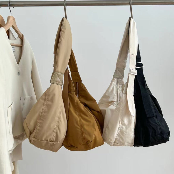 Valantomode | The Veridian Quilt Garrison – Women's Premium Puffer Hobo Crossbody Bag