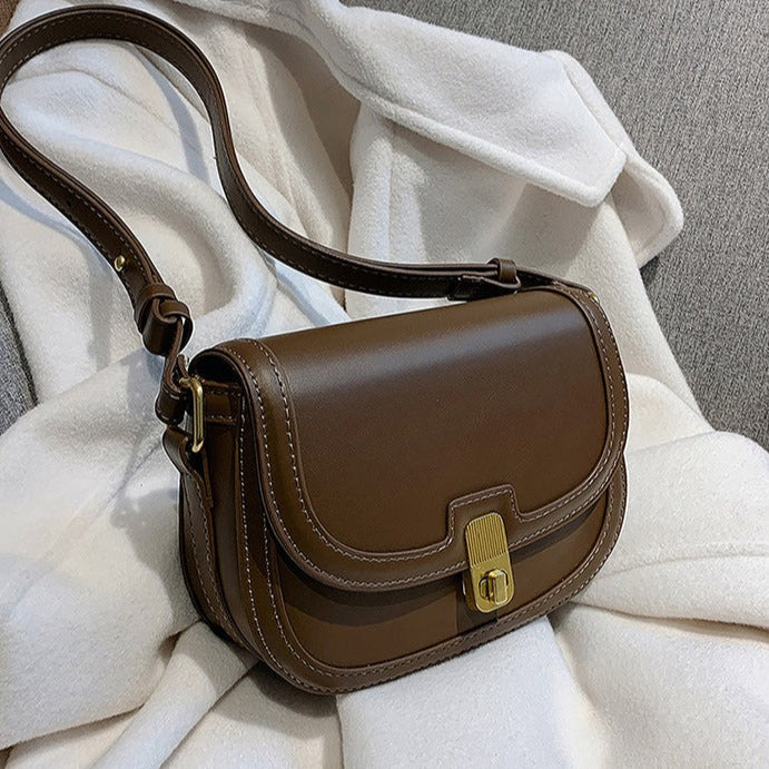 Valantomode | The ‘Aurelius’ Lily Sentinel Vessel – Women's Premium Turn-Lock Executive Crossbody