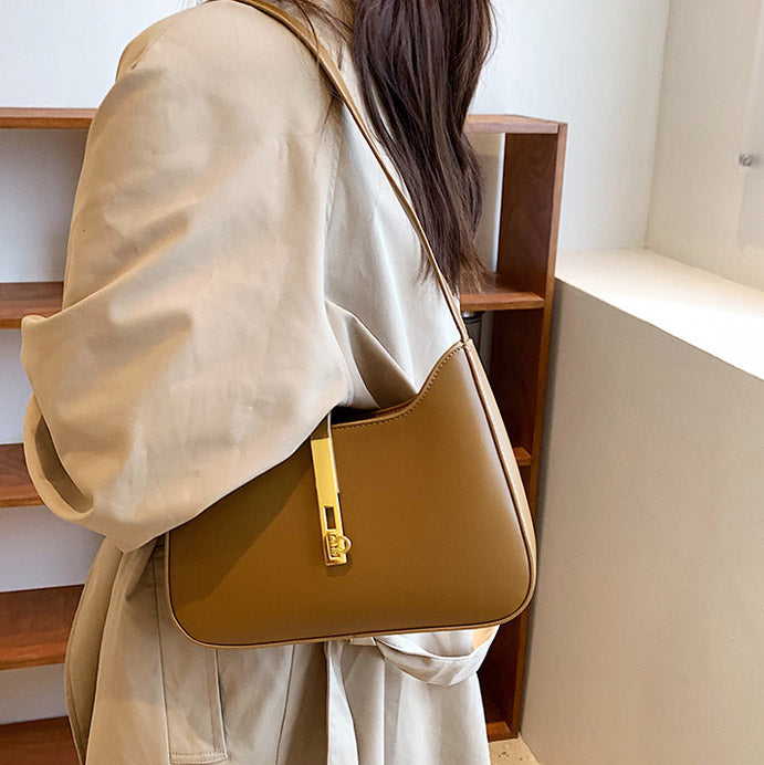 Valantomode | The Arya Kinetic Garrison – Women's Premium Sleek Vegan Leather Shoulder Bag
