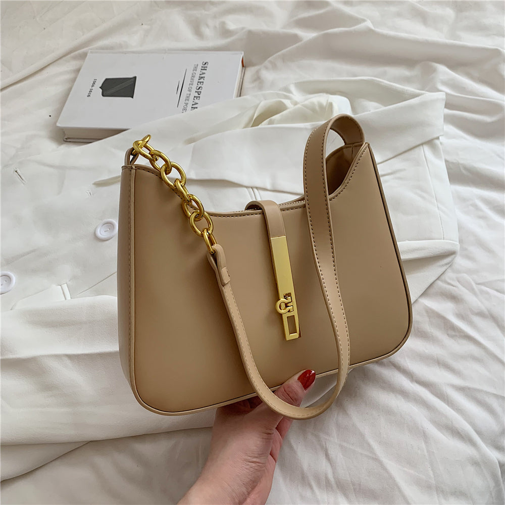 Valantomode | The Arya Kinetic Garrison – Women's Premium Sleek Vegan Leather Shoulder Bag