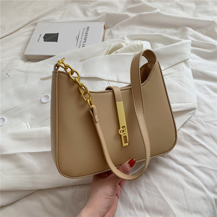 Valantomode | The Arya Kinetic Garrison – Women's Premium Sleek Vegan Leather Shoulder Bag