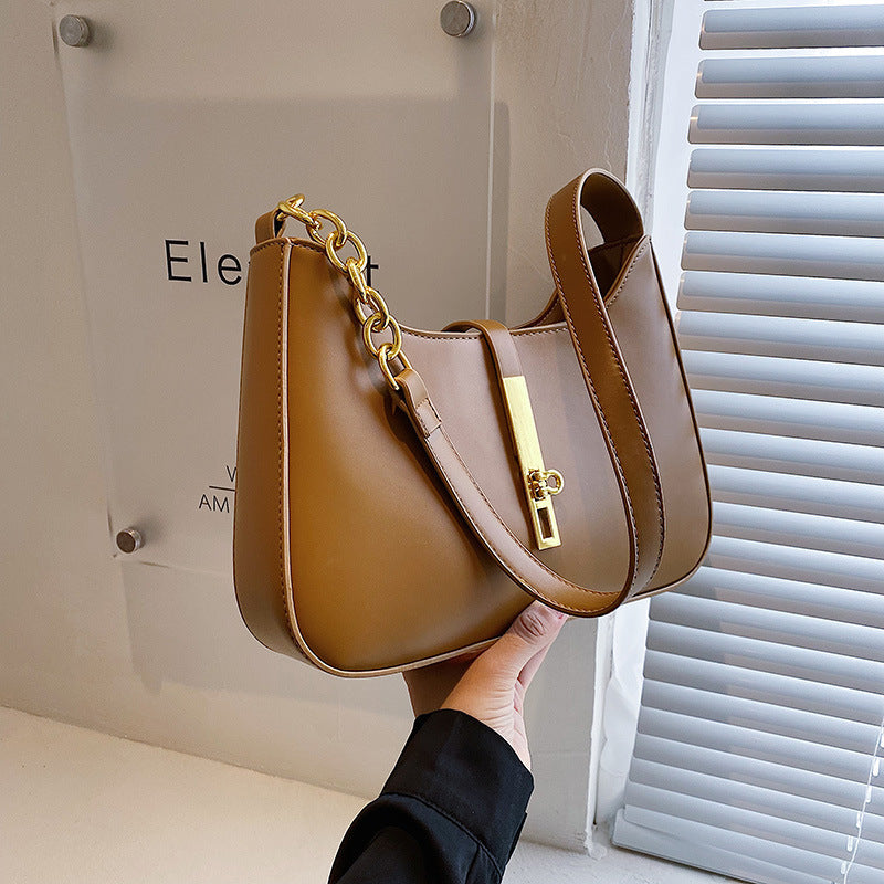 Valantomode | The Arya Kinetic Garrison – Women's Premium Sleek Vegan Leather Shoulder Bag