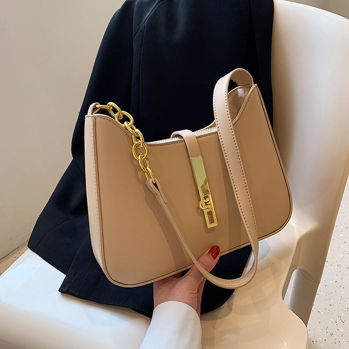 Valantomode | The Arya Kinetic Garrison – Women's Premium Sleek Vegan Leather Shoulder Bag