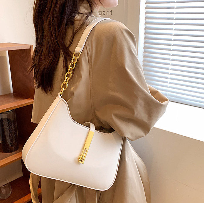 Valantomode | The Arya Kinetic Garrison – Women's Premium Sleek Vegan Leather Shoulder Bag