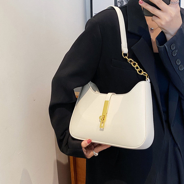 Valantomode | The Arya Kinetic Garrison – Women's Premium Sleek Vegan Leather Shoulder Bag