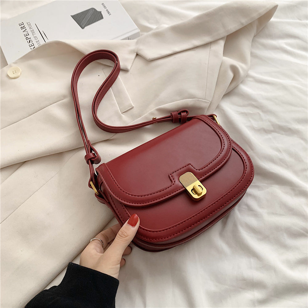Valantomode | The ‘Aurelius’ Lily Sentinel Vessel – Women's Premium Turn-Lock Executive Crossbody