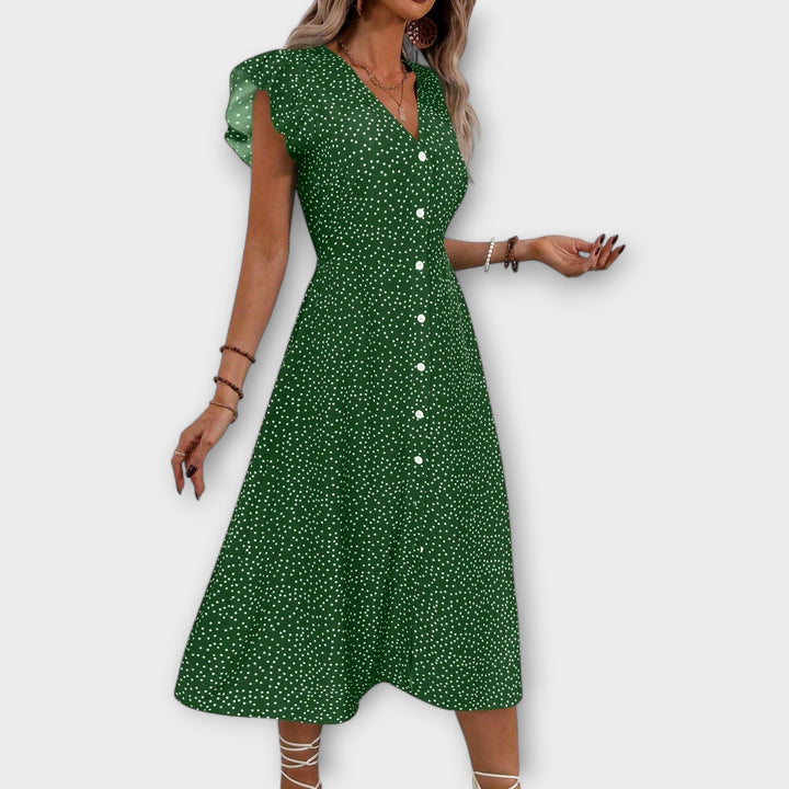 Valantomode | A-Line Dress Perfect for Elegant Evening Events