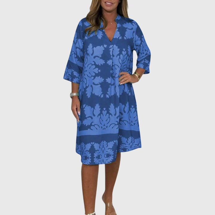 Valantomode | Chic Daisy Dress for Effortless Spring Style