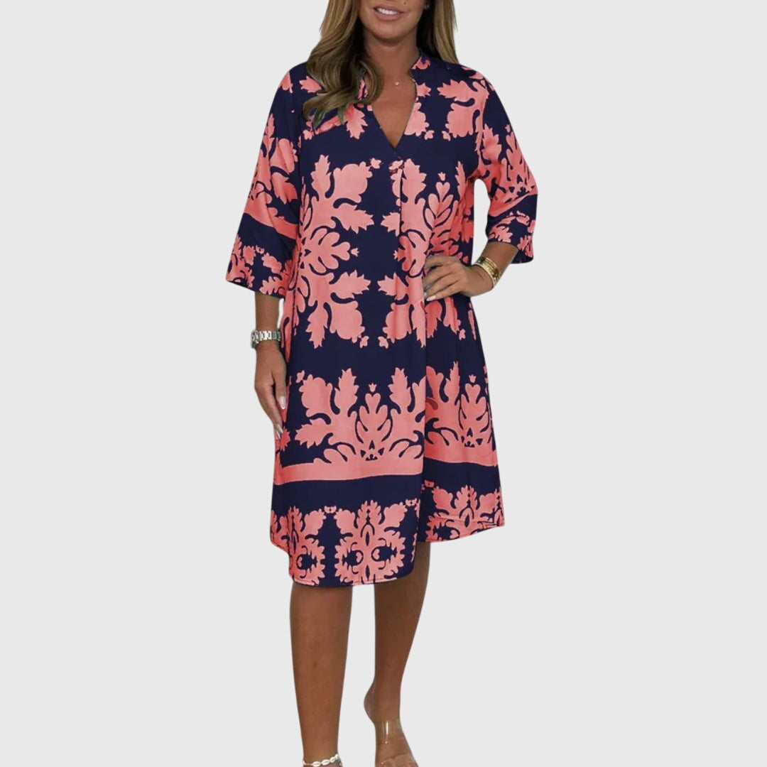 Valantomode | Chic Daisy Dress for Effortless Spring Style