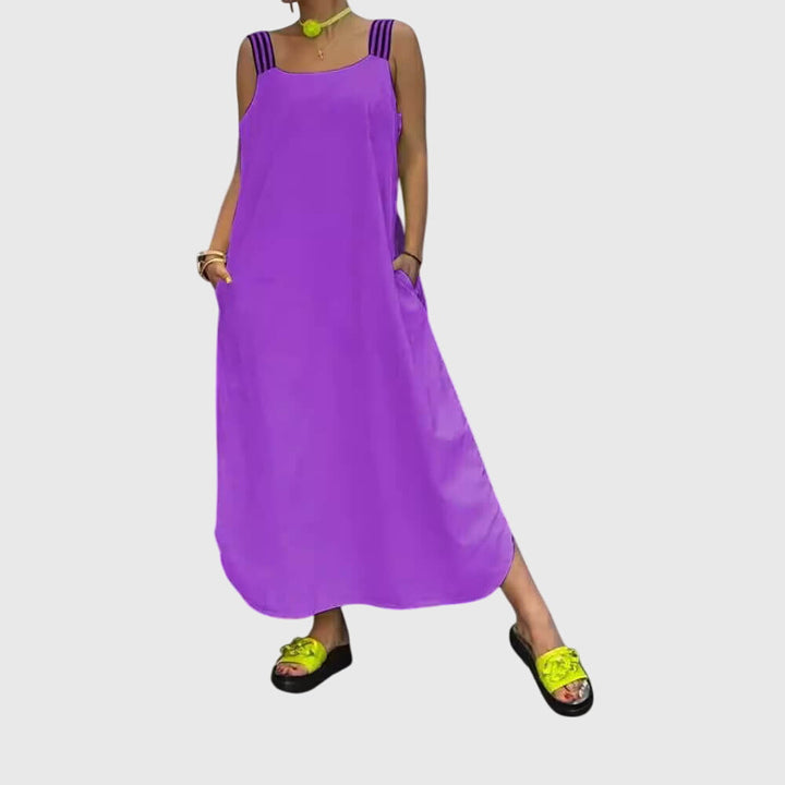 Valantomode | Chic Summer Dress for Casual Outdoor Gatherings