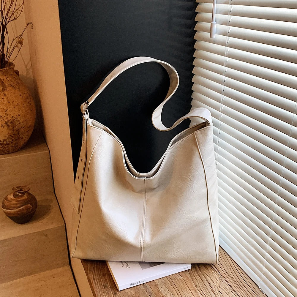 Valantomode | Origin Cyclus Sovereign – Large Capacity Retro Minimalist Bucket Bag & Crossbody
