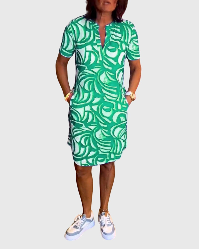 Valantomode | Stylish Street Chic Dress for Effortless Everyday Wear