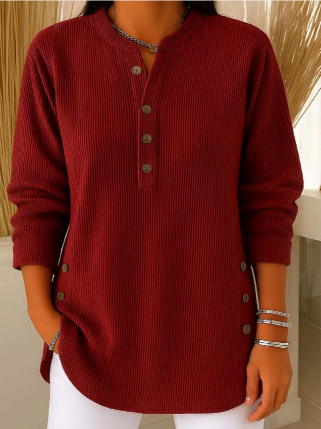Valantomode | Blouse with Stylish Casual Design