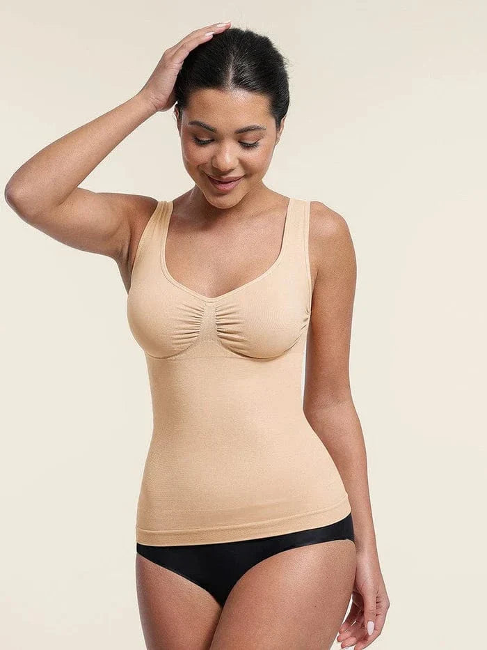 Valantomode | Smooth Shaping Camisole with Bust Support and Waist-Enhancing Design