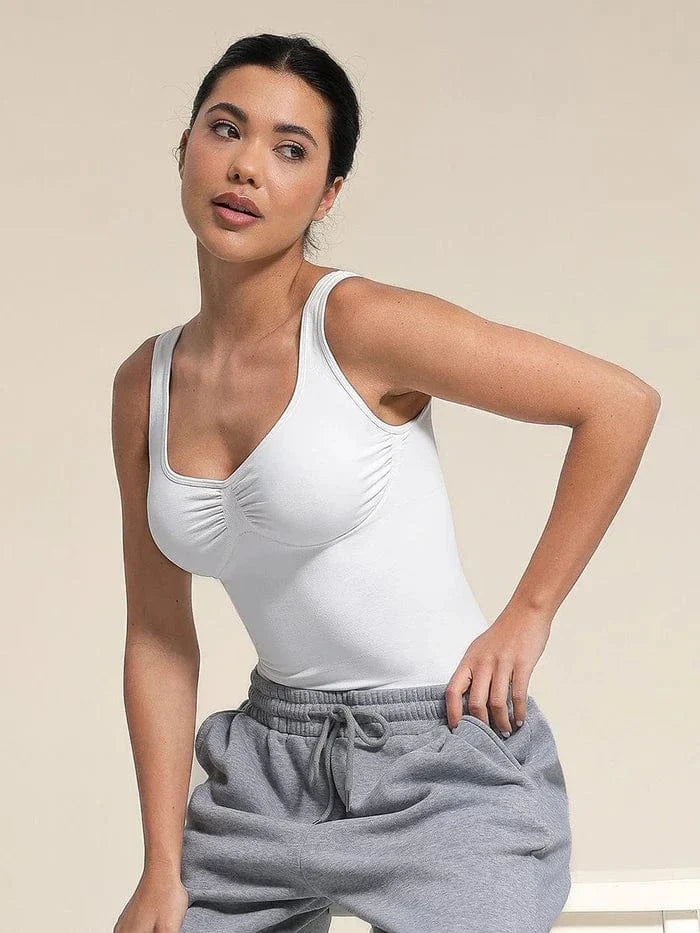 Valantomode | Smooth Shaping Camisole with Bust Support and Waist-Enhancing Design