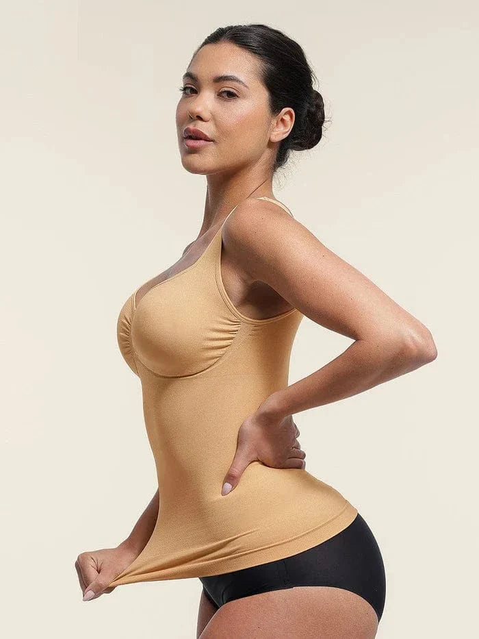 Valantomode | Smooth Shaping Camisole with Bust Support and Waist-Enhancing Design