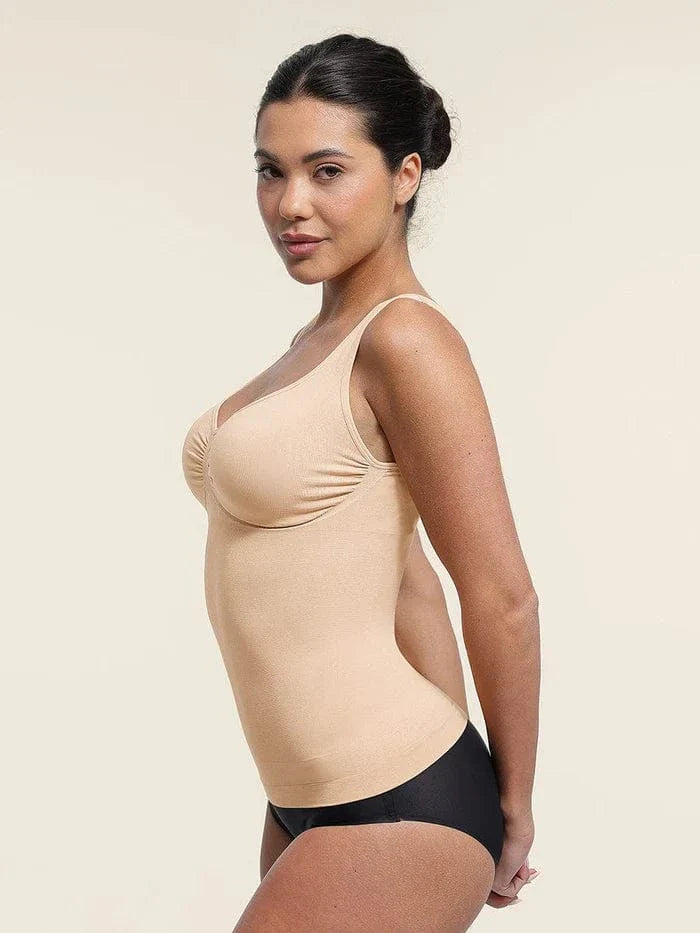 Valantomode | Smooth Shaping Camisole with Bust Support and Waist-Enhancing Design