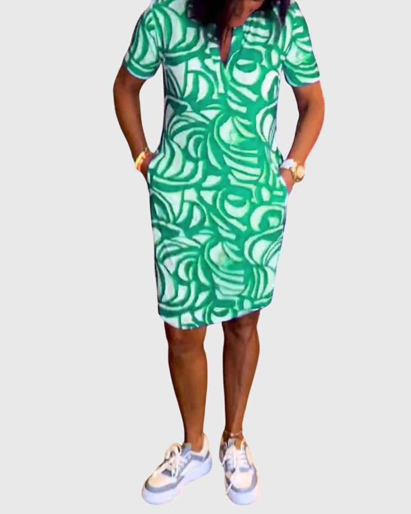Valantomode | Stylish Street Chic Dress for Effortless Everyday Wear
