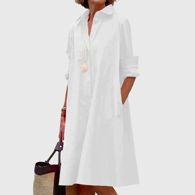 Valantomode | Chic Dress with Pockets for Effortless Style