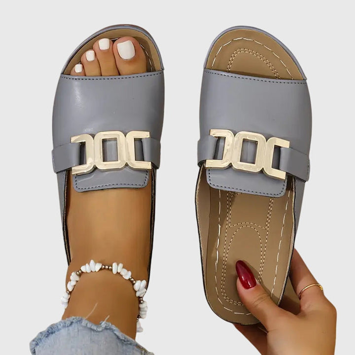 Valantomode | Sandals with Comfort Buckle