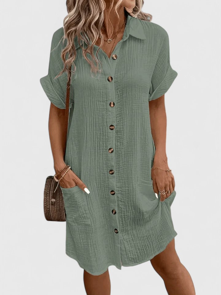 Valantomode | Chic Midi Dress for Everyday Style and Events