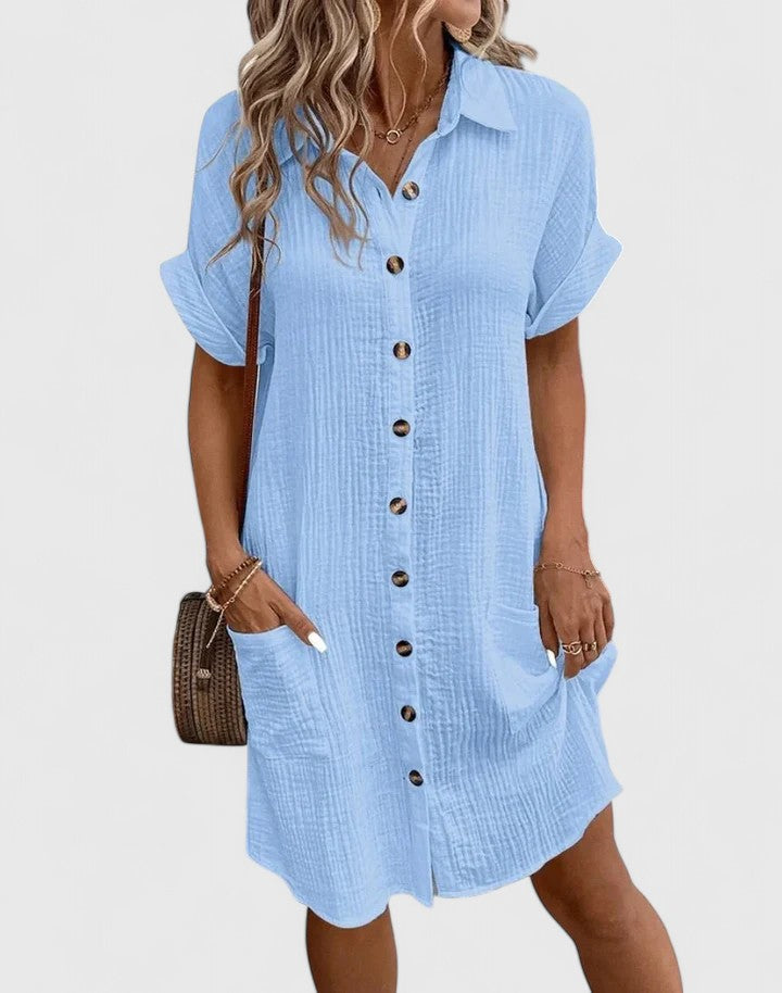 Valantomode | Chic Midi Dress for Everyday Style and Events