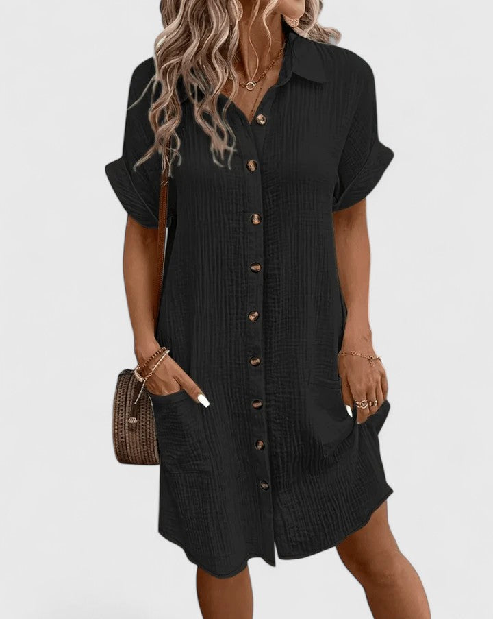 Valantomode | Chic Midi Dress for Everyday Style and Events