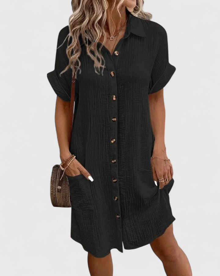 Valantomode | Chic Midi Dress for Everyday Style and Events