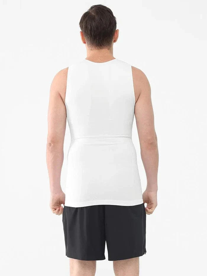Valantomode | Men's Shaping Compression Tank Top with Tummy Control