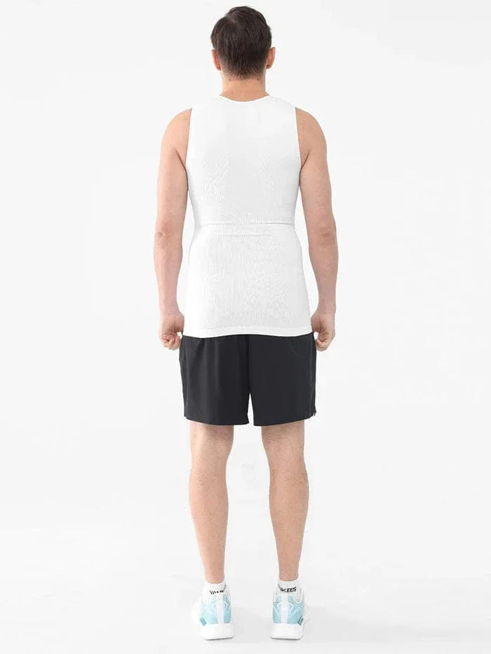 Valantomode | Men's Shaping Compression Tank Top with Tummy Control