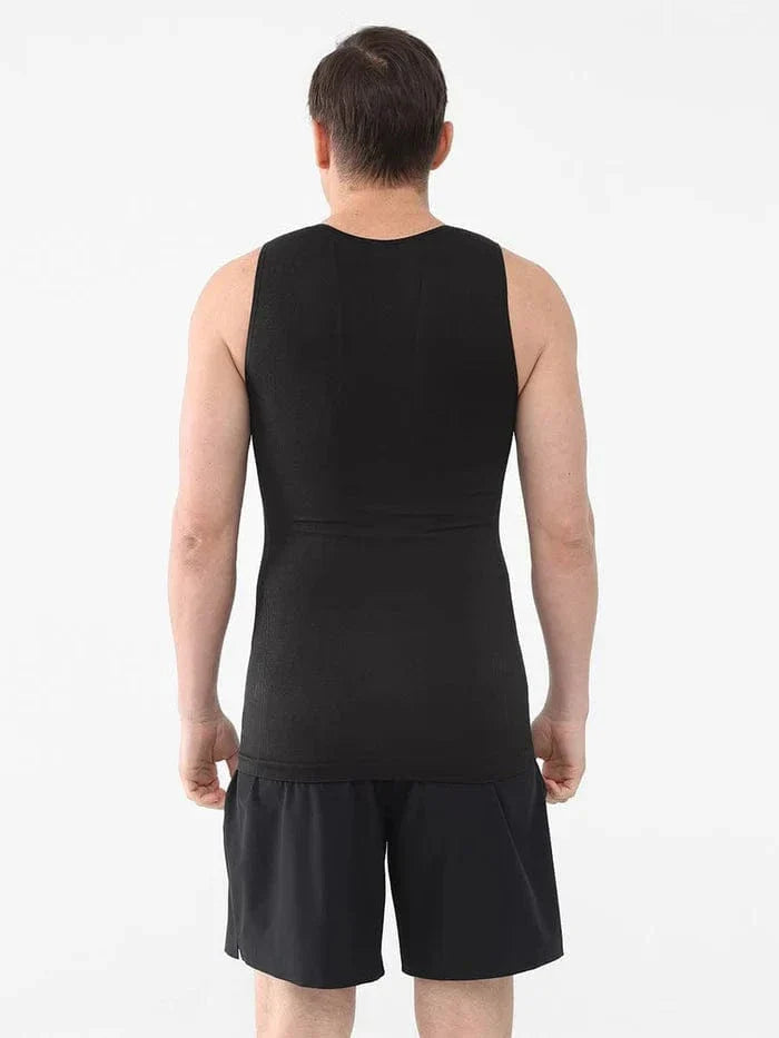 Valantomode | Men's Shaping Compression Tank Top with Tummy Control
