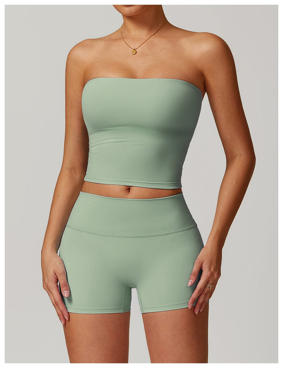 Valantomode | Women's Quick-Dry Seamless Strapless Shaping Tube Top