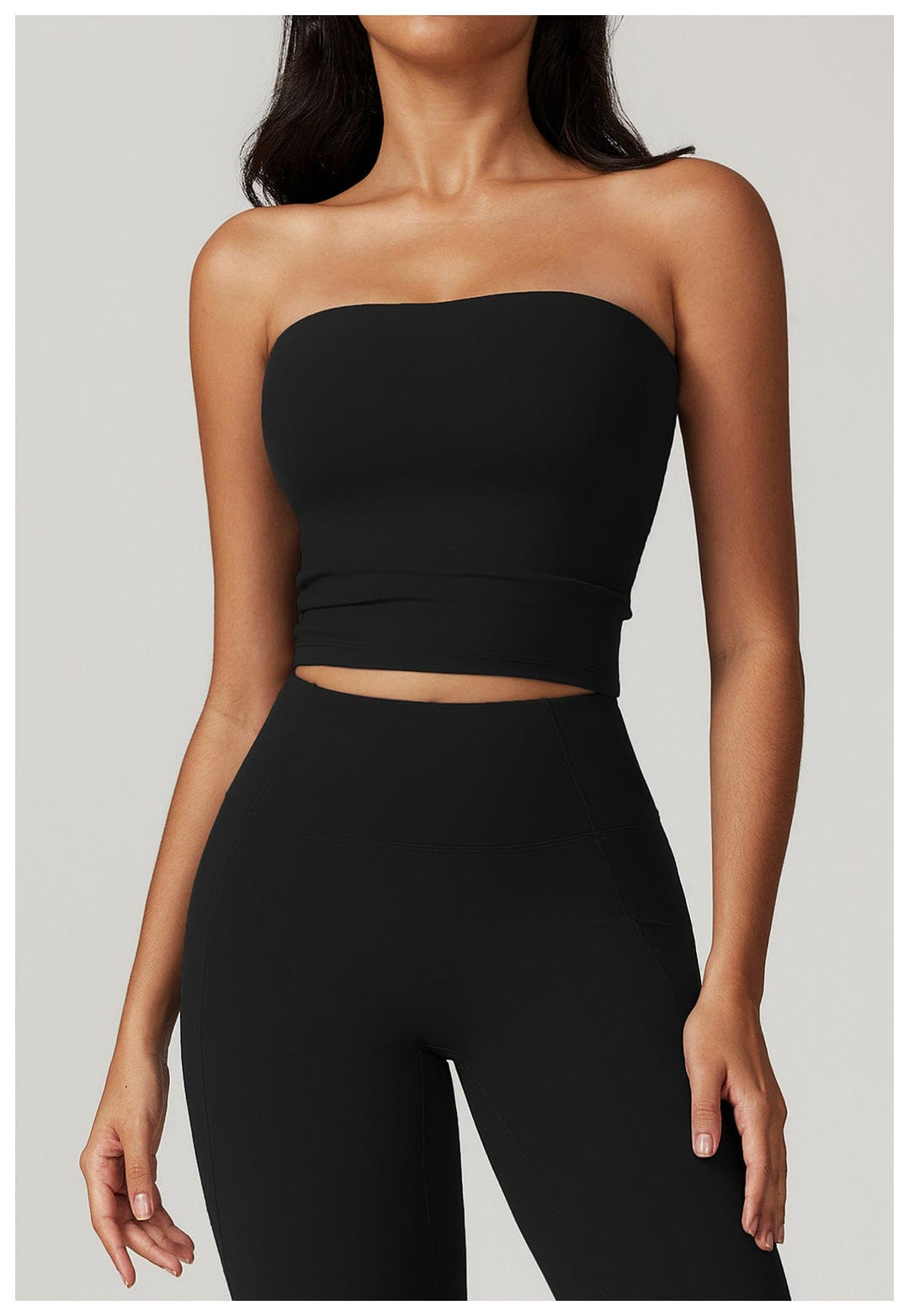 Valantomode | Women's Quick-Dry Seamless Strapless Shaping Tube Top