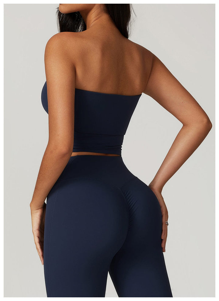 Valantomode | Women's Quick-Dry Seamless Strapless Shaping Tube Top