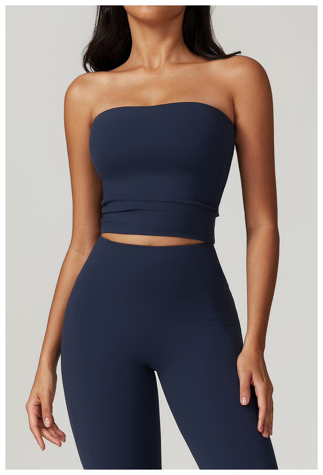 Valantomode | Women's Quick-Dry Seamless Strapless Shaping Tube Top