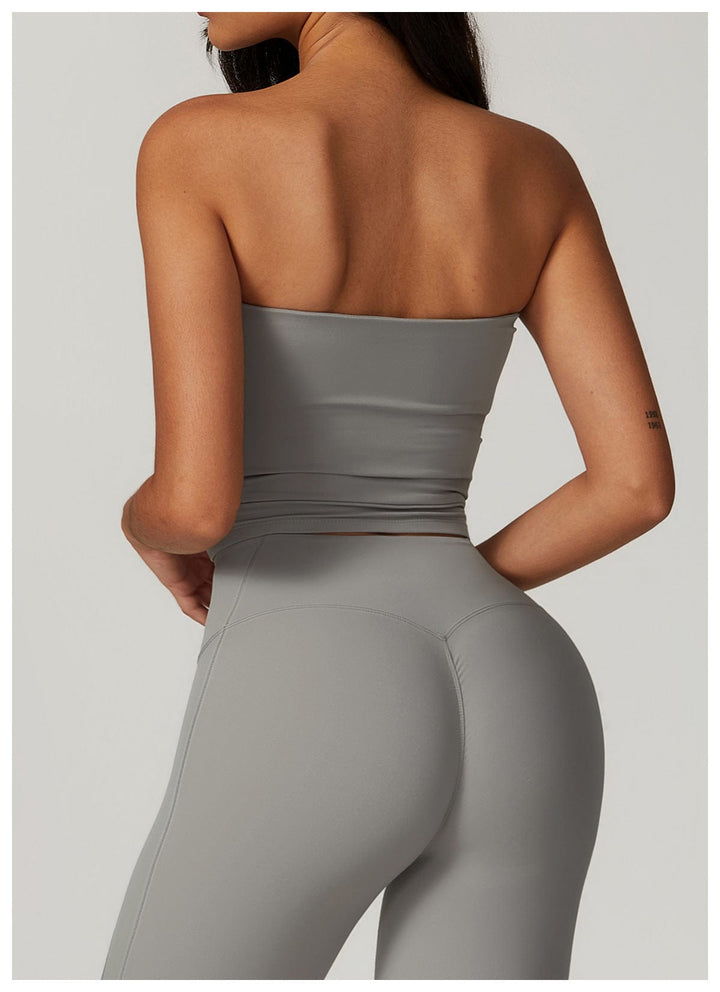 Valantomode | Women's Quick-Dry Seamless Strapless Shaping Tube Top
