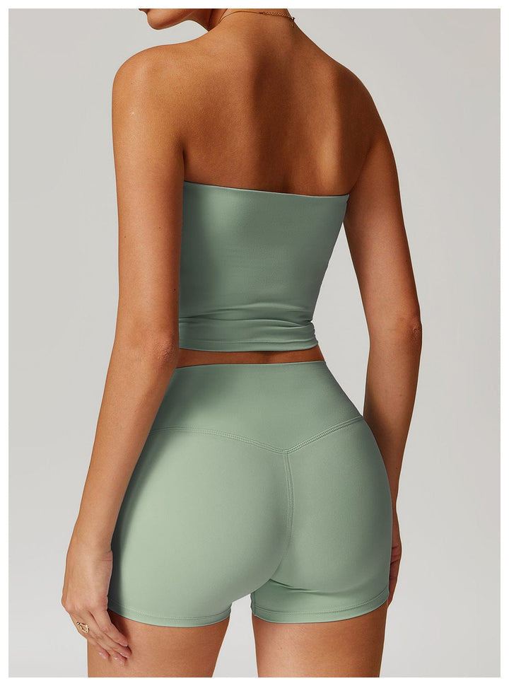 Valantomode | Women's Quick-Dry Seamless Strapless Shaping Tube Top