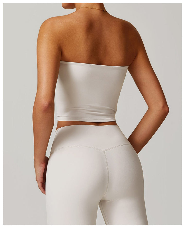 Valantomode | Women's Quick-Dry Seamless Strapless Shaping Tube Top