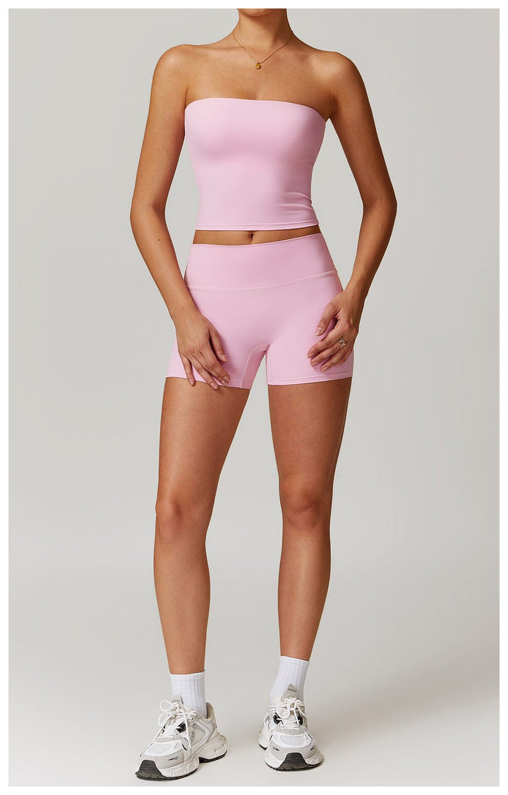 Valantomode | Women's Quick-Dry Seamless Strapless Shaping Tube Top