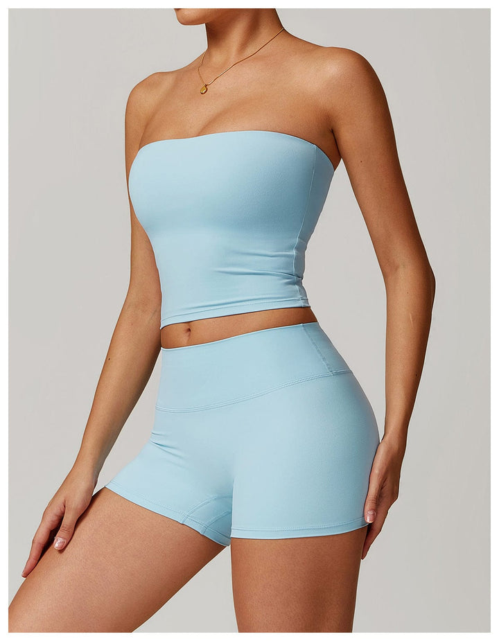 Valantomode | Women's Quick-Dry Seamless Strapless Shaping Tube Top