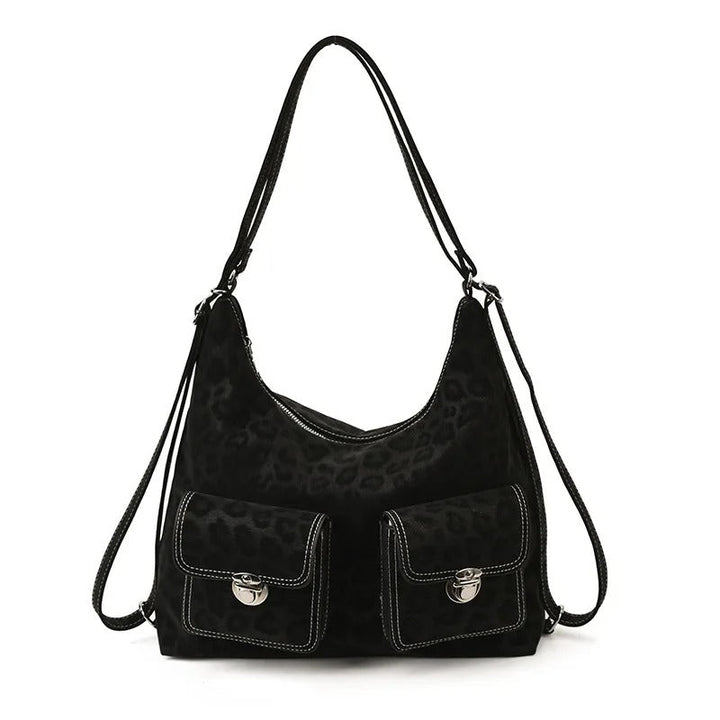 Valantomode | Imperial Safari Garrison – Large Leopard Print 3-in-1 Executive Tote & Crossbody