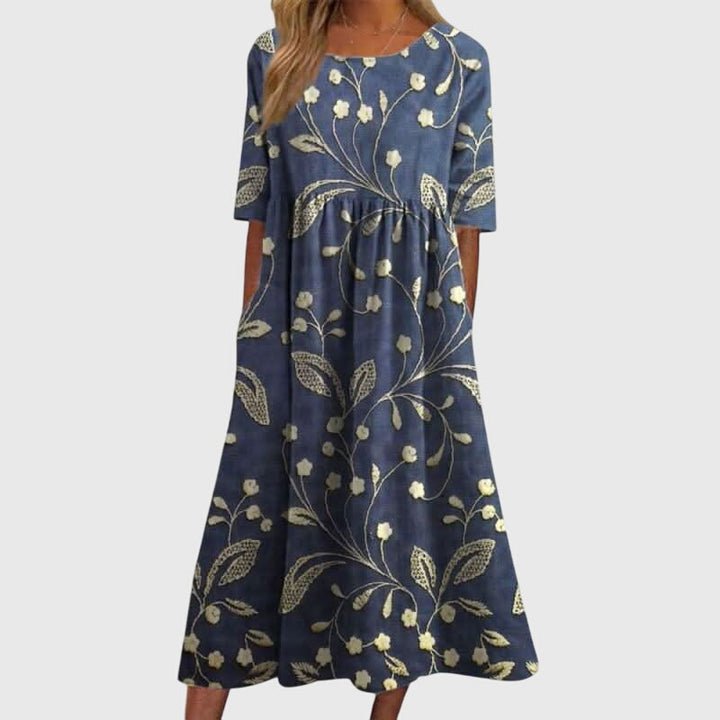 Valantomode | Chic Fit and Flare Dress Perfect for Day to Night Wear