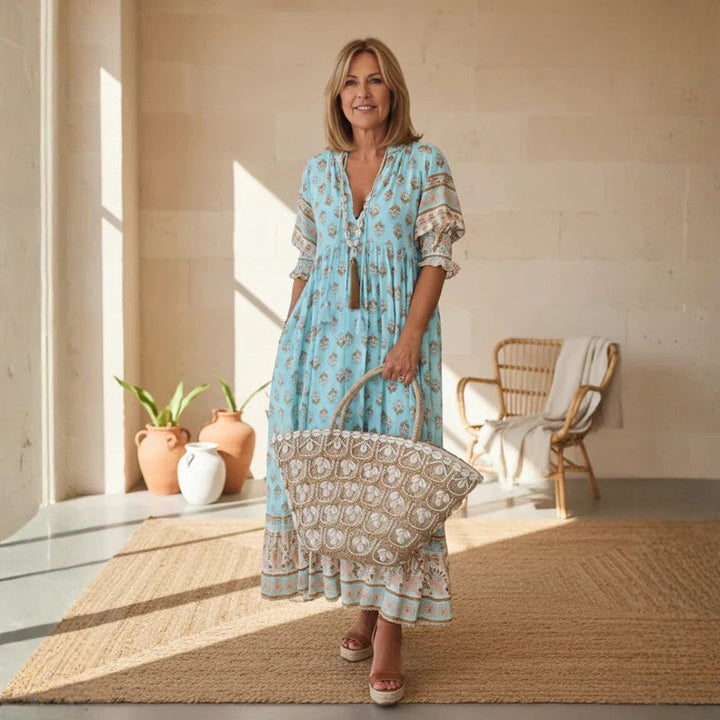 Valantomode | Bohemian Dress - Women's Fashion