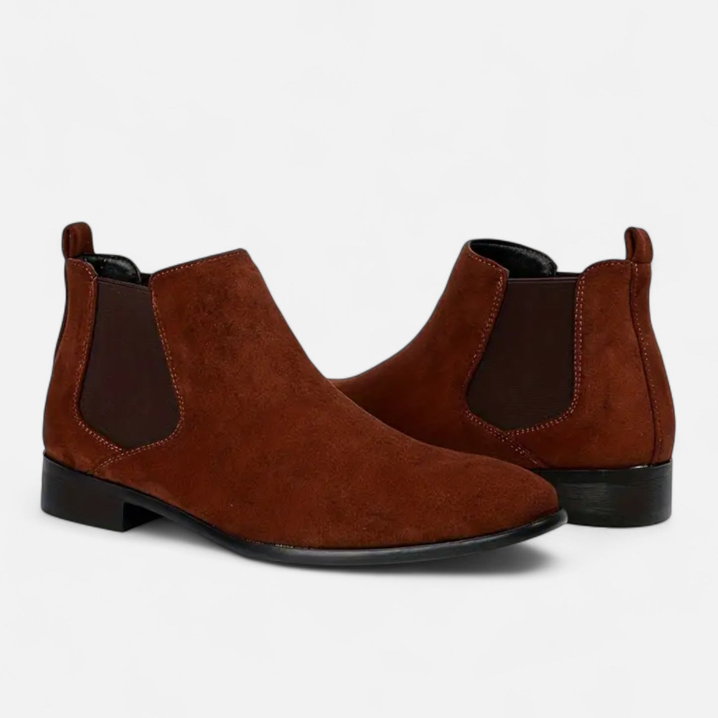 Valantomode | Men’s Business Casual Elastic Ankle Boots