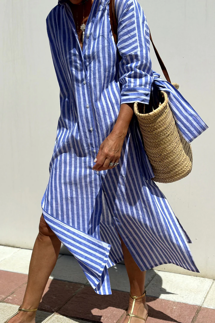 Valantomode | Chic Wrinkle-Free Dress Perfect for Summer Days